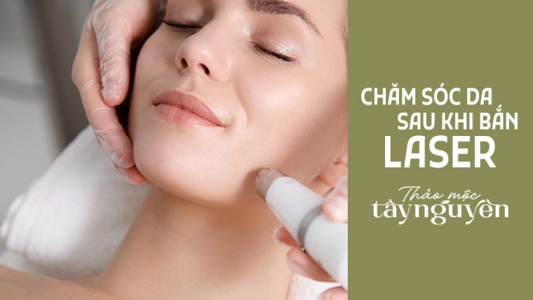 Serum tái tạo da sau laser